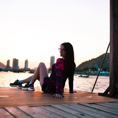 사진작가 Нячанг에서