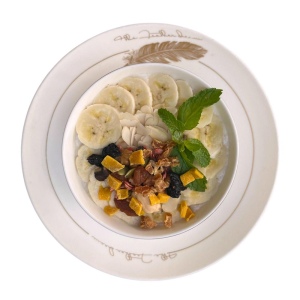 바나나 아몬드 오트밀