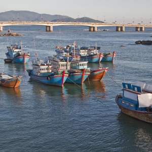 강을 따라 산책하기