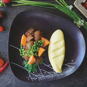 소고기 부르고뉴, 감자 매쉬