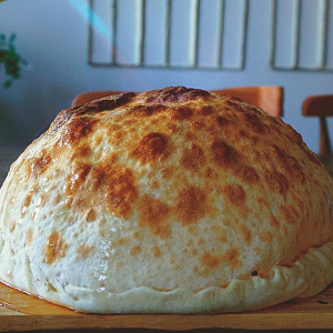 화산 (선택한 토핑)