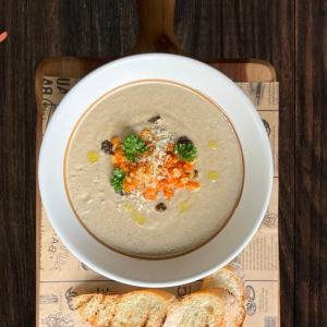 크림 버섯 수프