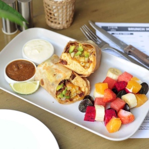 캘리포니아 아침 식사 브리또