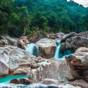 바호 폭포 + 천국 해변 (파라다이스) + 점심식사